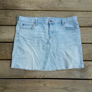 GAP 1969 denim mini skirt